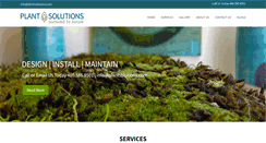 Desktop Screenshot of plantsolutions.com